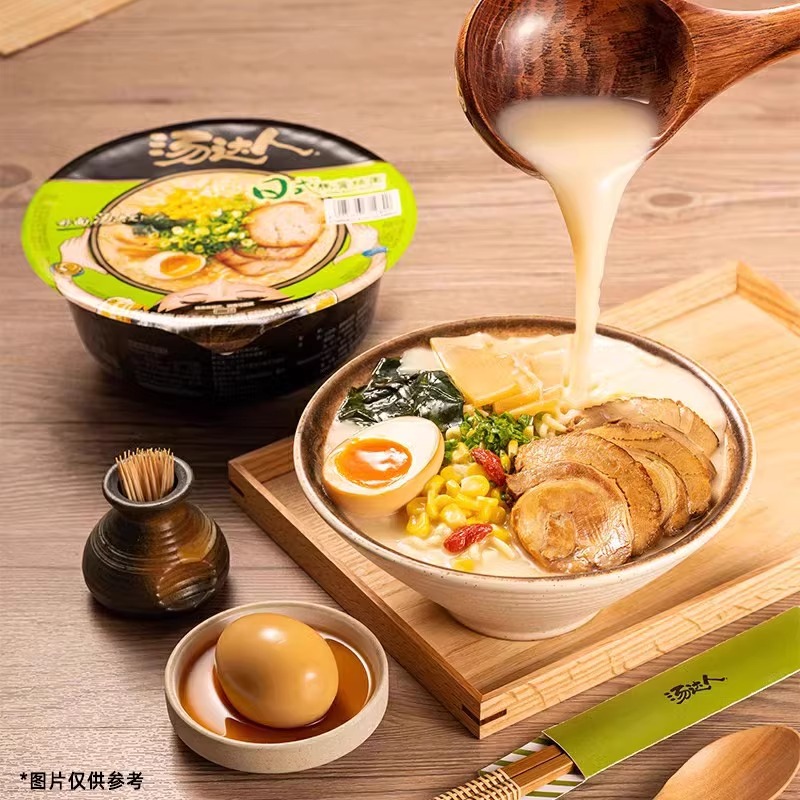苏宁 汤达人 韩式辣牛肉拉面 12碗/箱高清大图