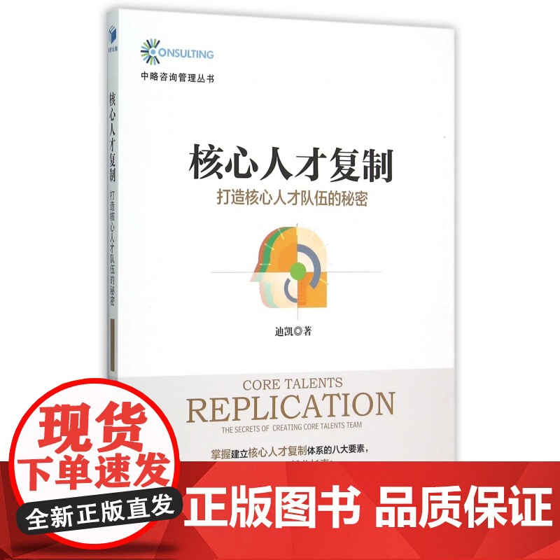 核心人才复制(打造核心人才队伍的秘密)/中略咨询管理丛书高清大图