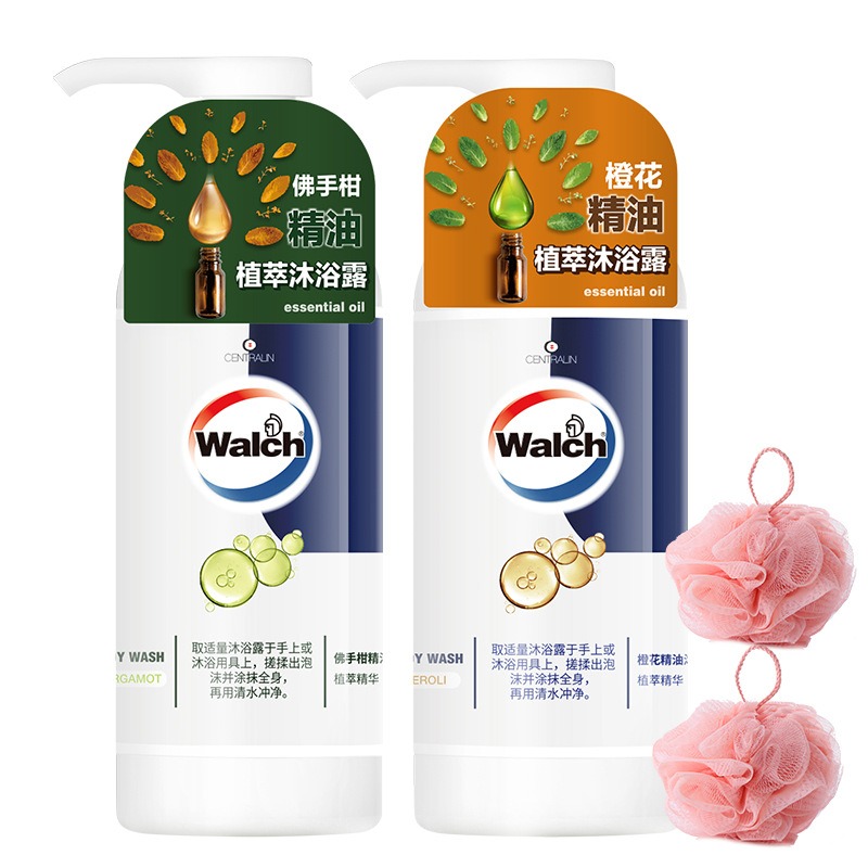 Walch/威露士沐浴露佛手柑450ml持久留香保湿沐浴乳肌肤清洁 佛手柑精高清大图