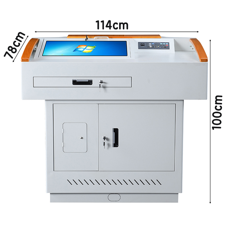 芙瑞塔演讲台 多媒体讲台114*78*100cm张