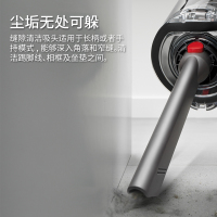 戴森(DYSON)吸尘器 V8 slim fluffy 家用除螨 3吸头 家用手持无线大功率吸尘器