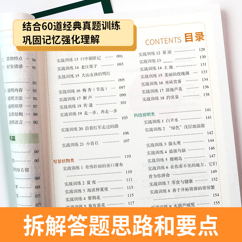 [三年级丨全2册]核心考点+真题阅读80篇 小学通用 [正版]28个核心考点吃透小学语文阅读一二三四五六年级人教版阅读理