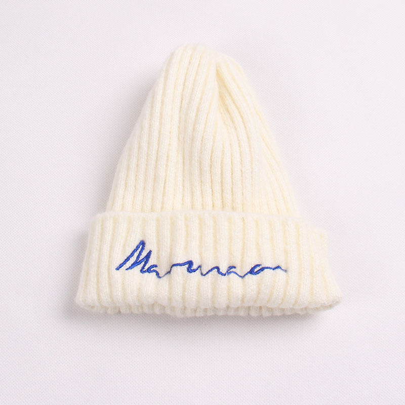 huayangtu儿童帽子宝宝毛线帽秋冬男女童时尚针织帽保暖套头帽小孩