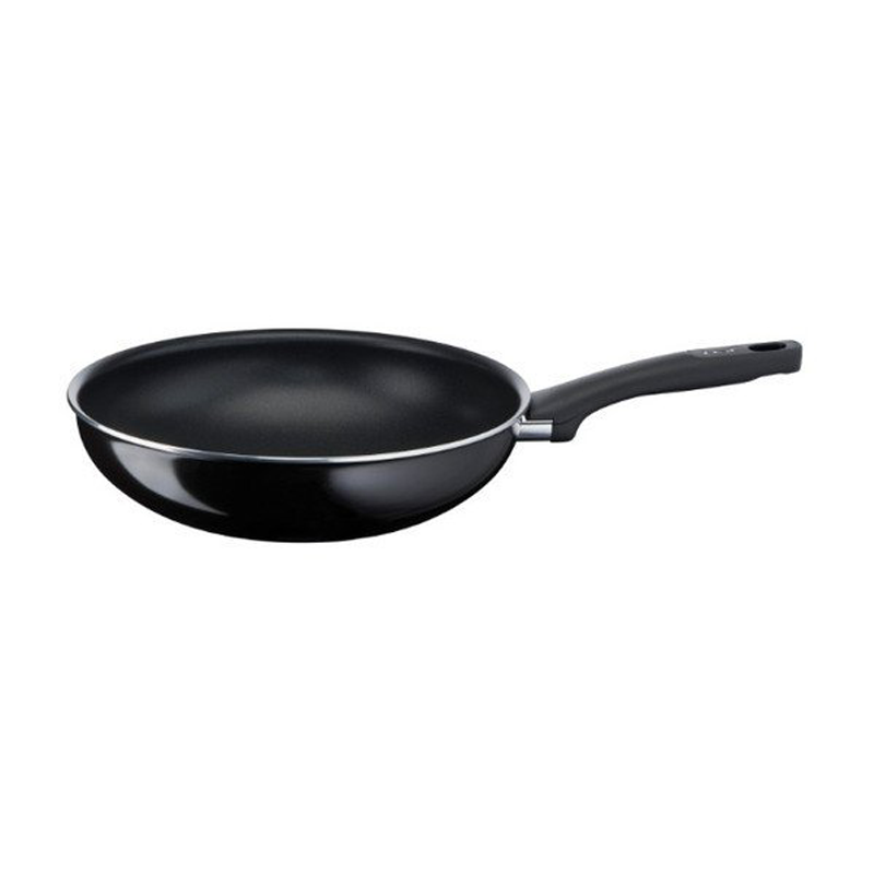 t-fal 红点炒锅煎锅5层28cm涂层经久耐用用于燃气灶黑色D51919高清大图