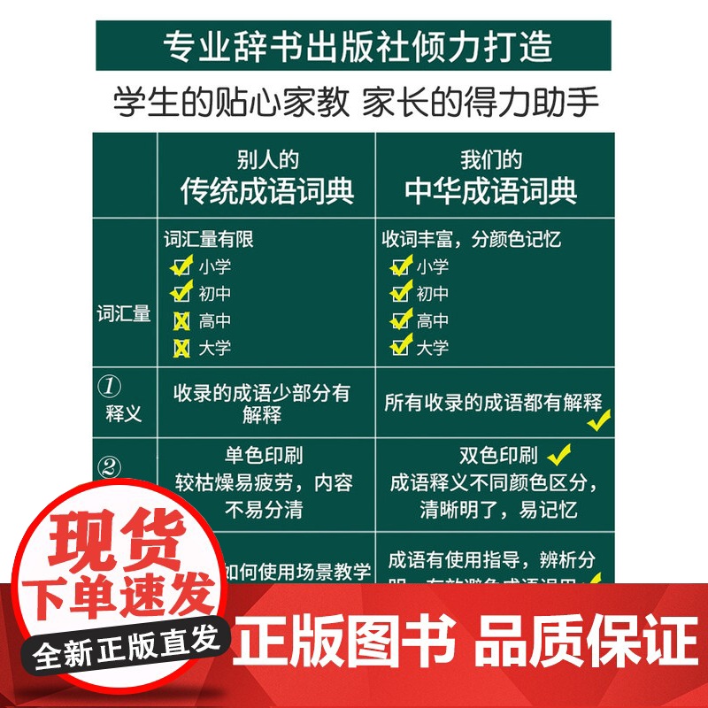 大开本 成语词典2023年 高中生正版中小学 高中初中小学生专用中华成语大词典全功能大全 新华现代词语汉语第二版2中学生高清大图