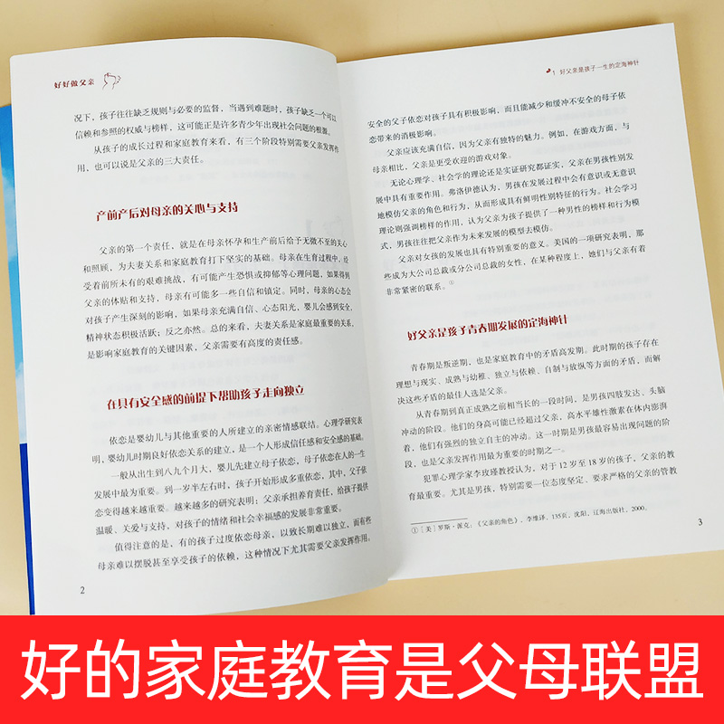 [醉染正版] 好好做父亲 家庭教育方法正面管教 家庭教育书籍 孩子把你的手给我 儿童教育书籍 不吼不叫培养好高清大图