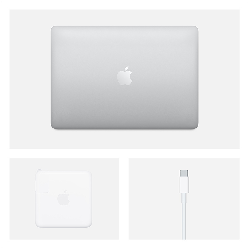 2020款 Apple MacBook Pro 13.3英寸 笔记本电脑 i5 1.4GHz 8GB 256GB 有触控栏 银色 MXK62CH/A
