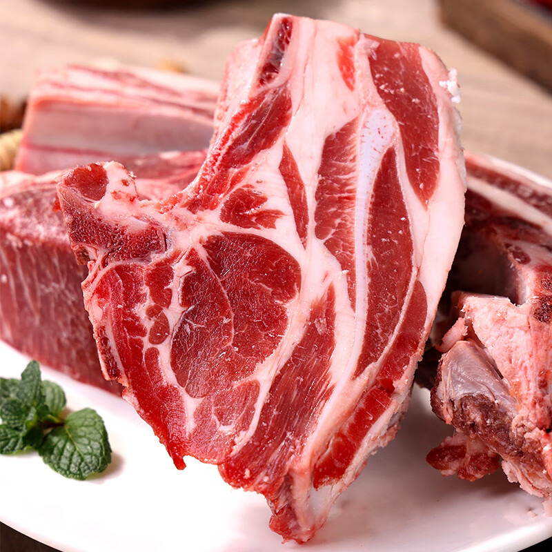 鲜飨草原羊肉礼盒原切肉无添加肉质鲜嫩不腥不腻2kg高清大图