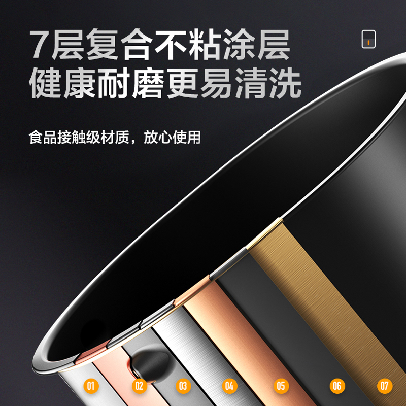 美的空气炸锅家用大容量烤箱一体多功能全自动2021新款电炸锅智能