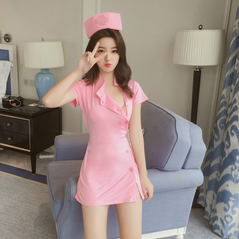 性感情趣内衣服清纯护士制服夜店OL职业透视sm骚激情套装