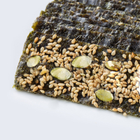 一品巷子 南瓜籽夹心海苔脆38gX3袋儿童即食芝麻大片零食小吃休闲食品