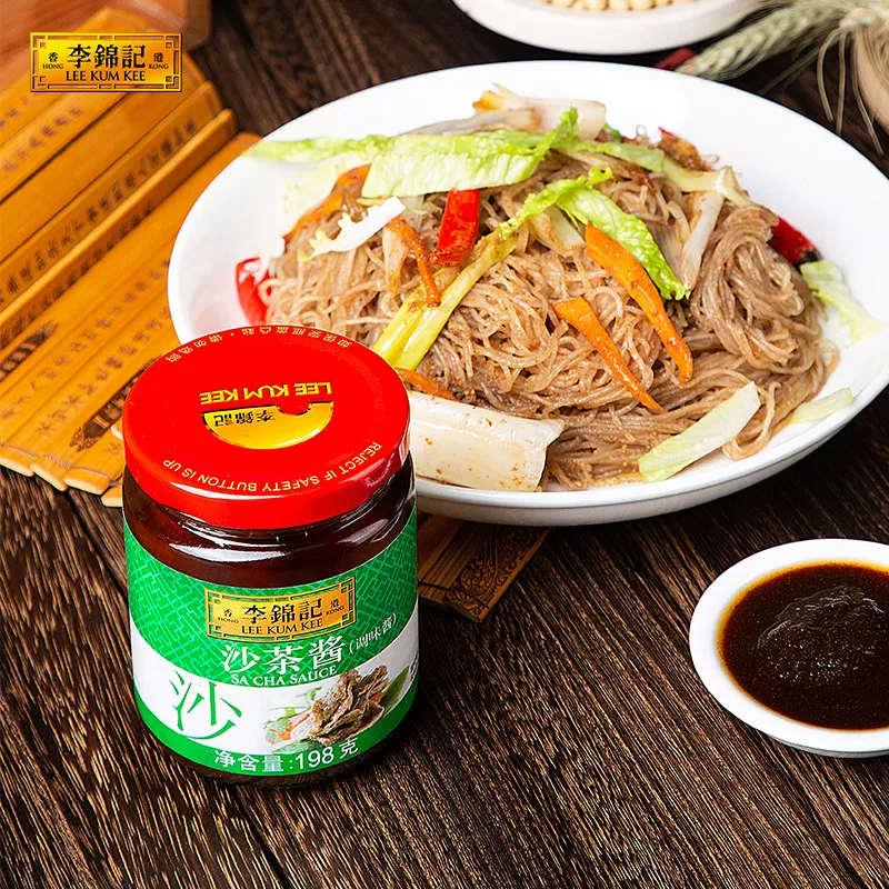 李锦记沙茶酱198g 火锅蘸料拌面炒菜调味酱高清大图