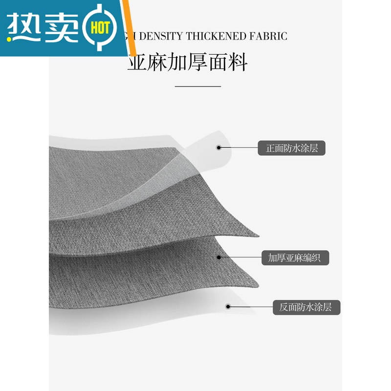 XIANCAI卫生间防水布浴帘套装免打孔浴室干湿分离隔断帘洗澡挂帘门帘窗帘高清大图