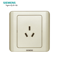 西门子(SIEMENS)开关插座 远景金棕系列10A三孔插座5UB01001CC133