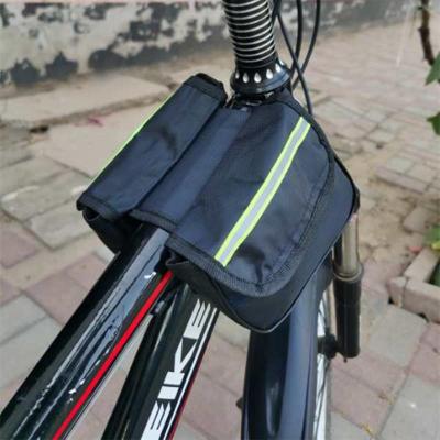 自行车包山地车上管包车前挂包死飞马鞍大梁包公路前梁包骑行装备 特价大梁包黑色 1L