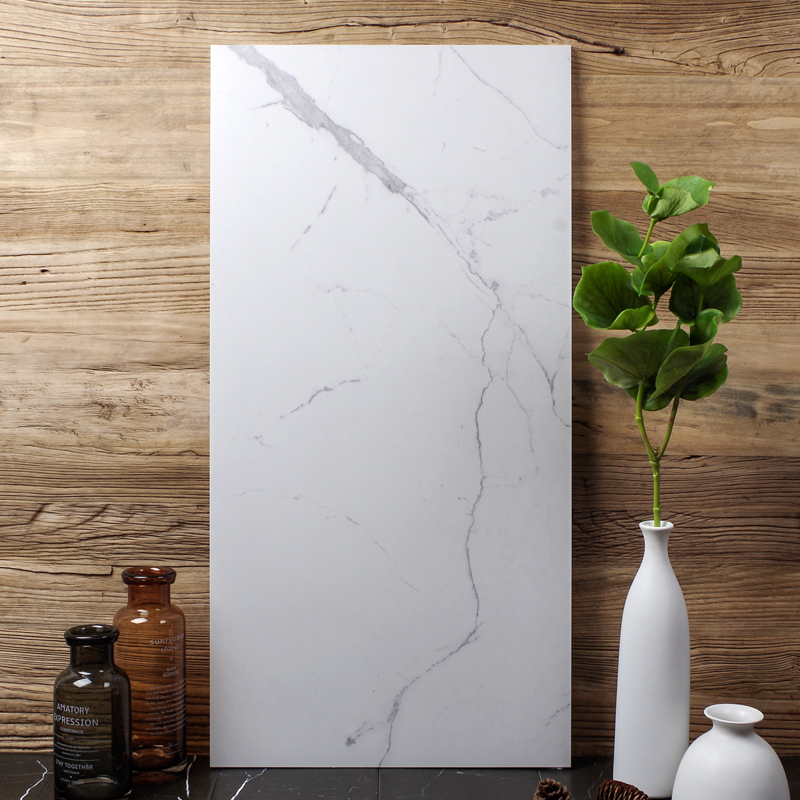 壹德壹瓷砖余度白 北欧宜家爵士白客厅防滑地砖大理石纹背景柔光墙砖4