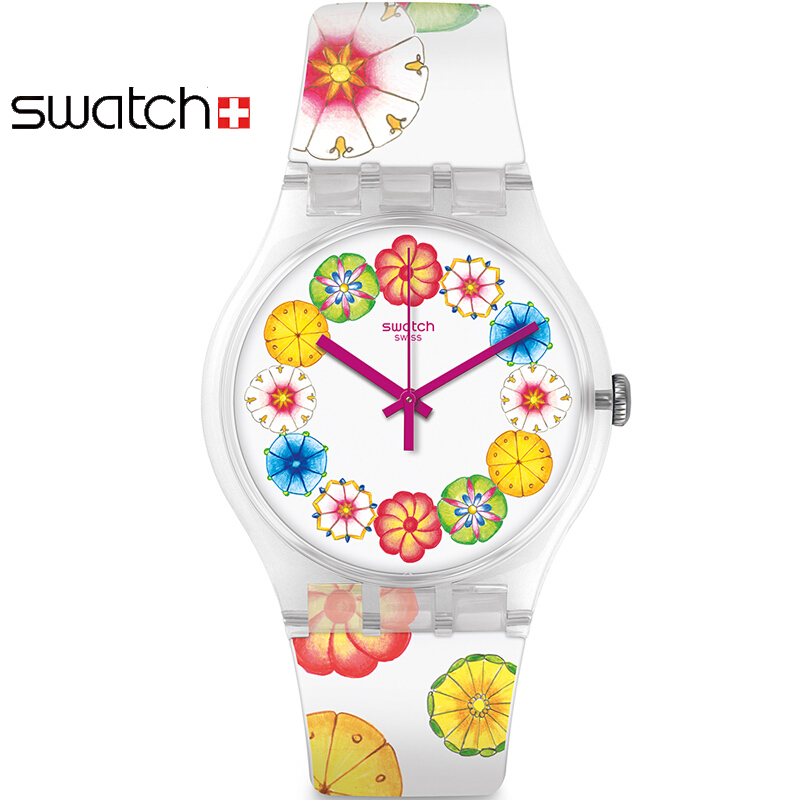 斯沃琪(Swatch)手表 原创系列 石英男女士中性手表 SUOK127