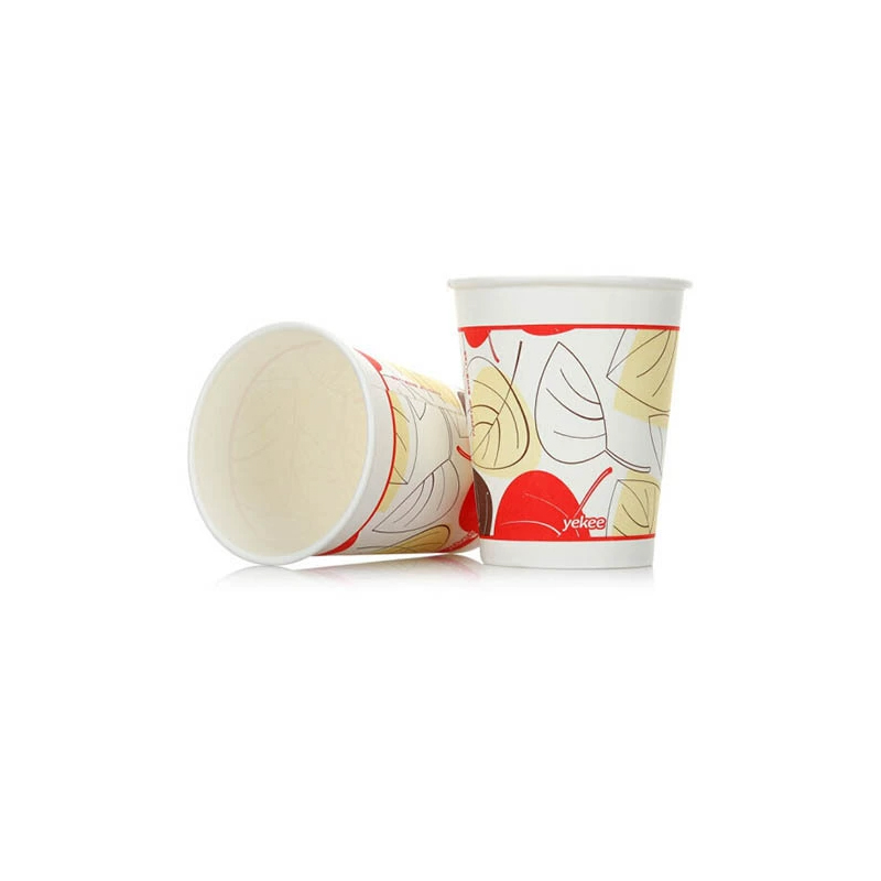 宜洁 一次性纸杯PP纸杯 250ml 50只/包高清大图