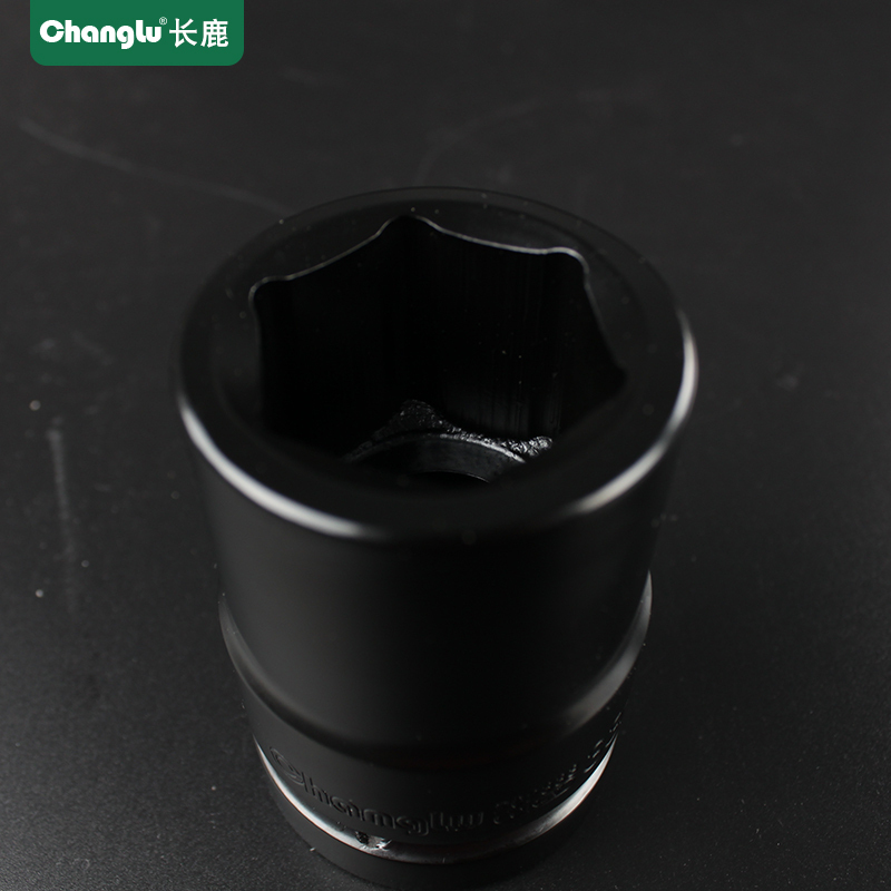 Changlu/长鹿1寸套筒25mm大风炮用六角拆四角螺栓风动气动套筒 【22mm(六方)】高清大图