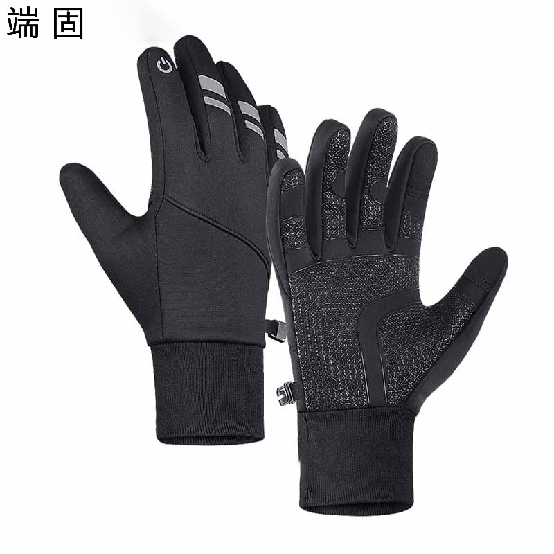端固 保暖触摸屏加厚防寒滑雪运动手套 WQY8 双高清大图
