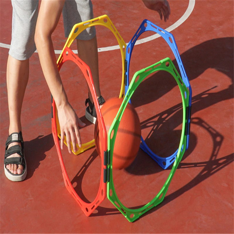 维程 足球训练辅助用具训练环40cm 10个一组 w-141