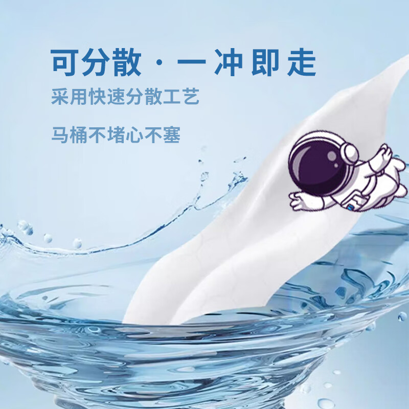 奇强湿厕纸1层*80片*24包柔软亲肤舒爽速干QQSCD170高清大图