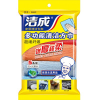 企采严选洁成洗碗布抹布家务清洁巾吸水不掉毛加厚5条抹布