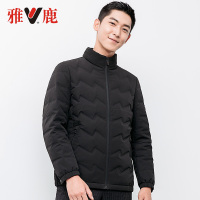 yaloo/雅鹿羽绒服男 短款冬季2018新款男士保暖修身上衣潮