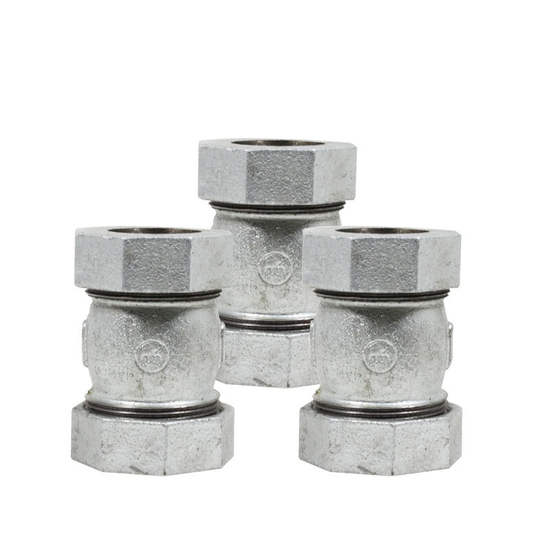 建支热镀锌快速接头速接管箍伸缩节抢修节快接管件12寸dn321个