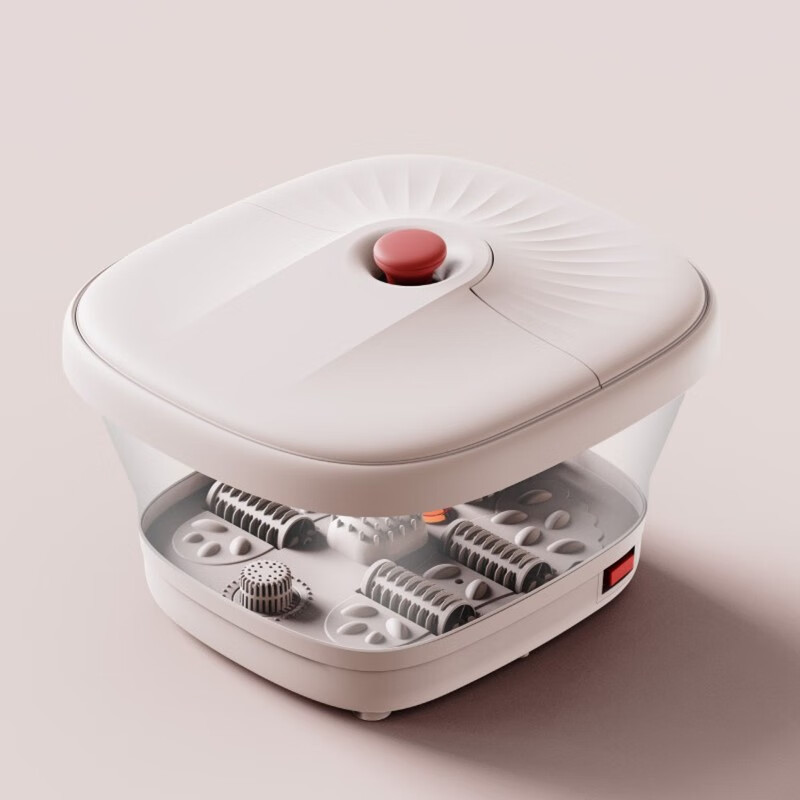 奥鼎康(ODINK) 折叠足浴盆 足浴按摩器 高配版带滚轮按摩器 A-K859高清大图