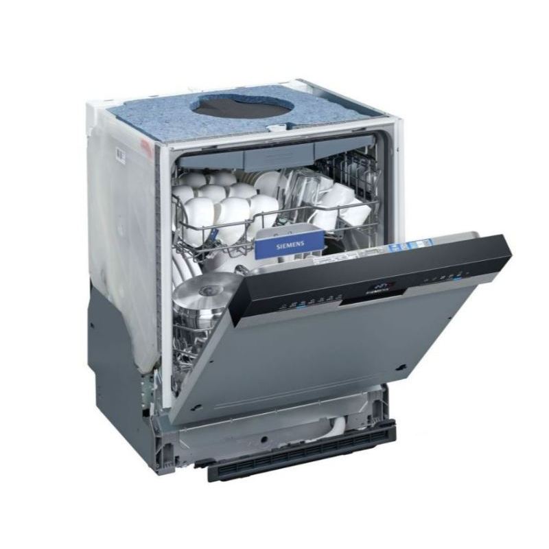 西门子(SIEMENS)全能舱洗碗机半嵌入式16套智能抽湿烘干除菌存储 触控式 SJ53HS00MC 不含面板