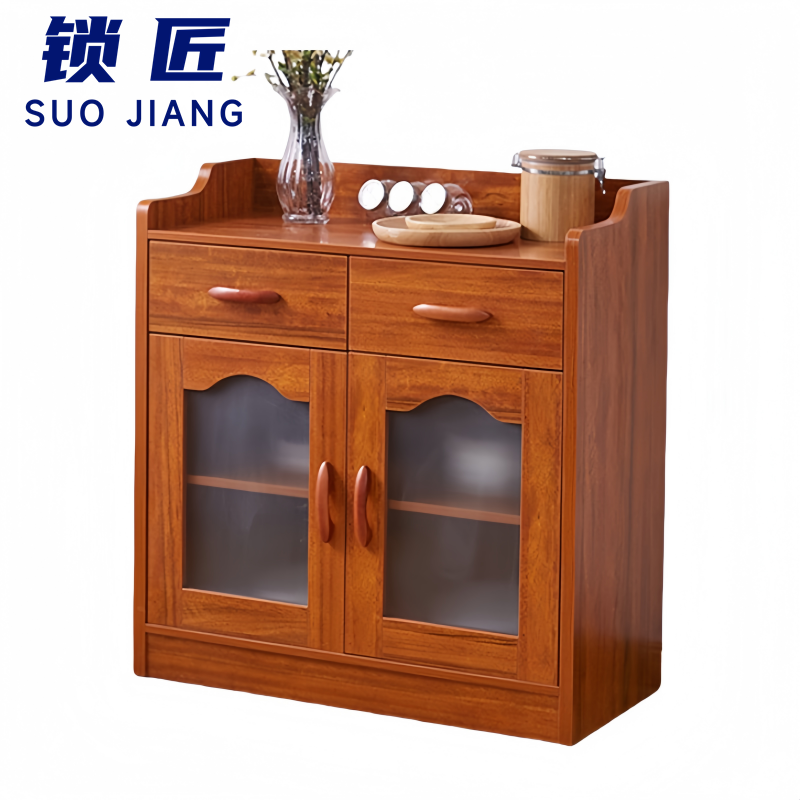 锁匠 餐边柜两门两抽台高清大图