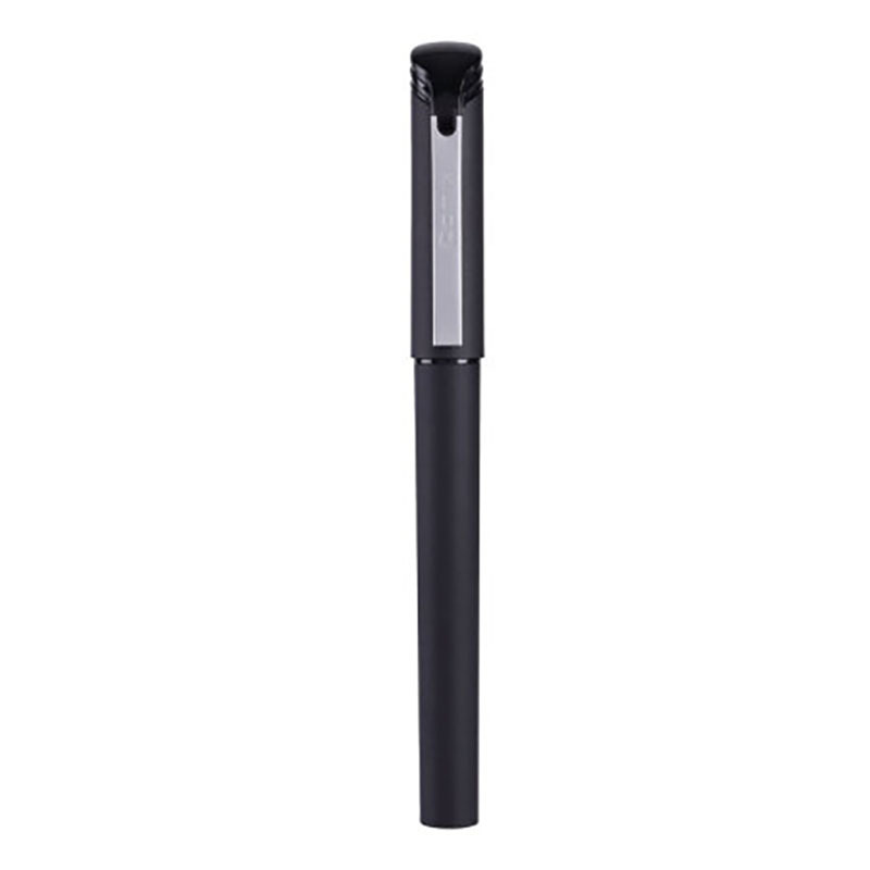 格瑞特宏歌X齐 心 GP352 大容量中性笔/签字笔/水笔1.0mm 黑色磨砂笔杆 12支/盒 5盒装