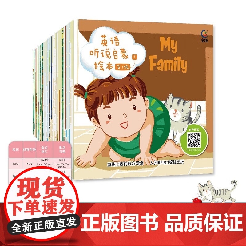 英语听说启蒙绘本 2-6岁 王方 著 少儿英语高清大图