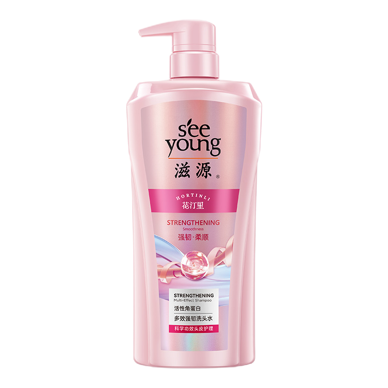 滋源多效强韧洗头水750g/瓶高清大图