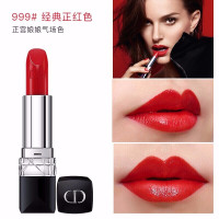（专柜正品）迪奥口红 Dior 烈艳蓝金唇膏女士滋润口红999哑光/888/080/520/ 999#滋润正红