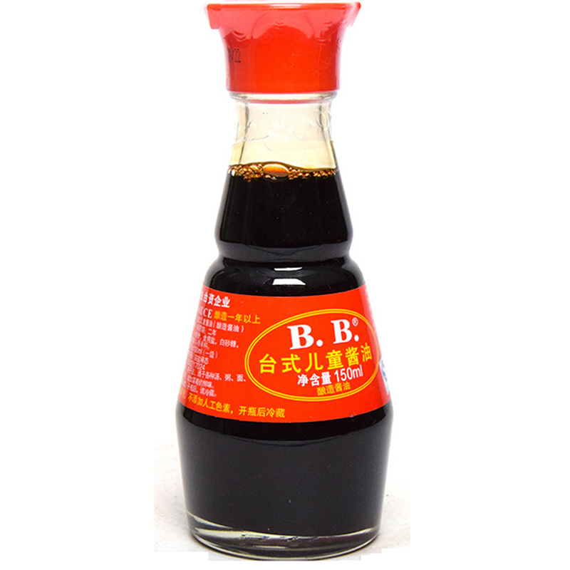 BB台式儿童酱油150ml 有机酱油儿童调味料高清大图