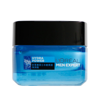 欧莱雅(LOREAL)男士水能保湿强润霜50ml 保湿补水滋润保湿肌肤面霜