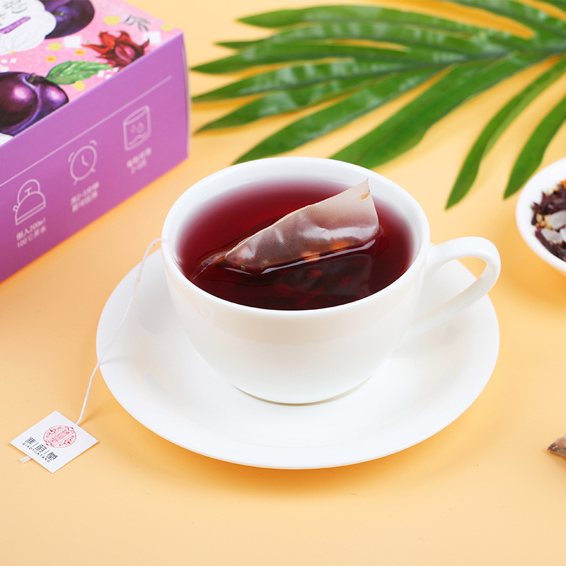 [买2发3]谯韵堂酸梅汤原料包袋泡茶组合花草茶果茶100g(10包) 三角包袋泡茶