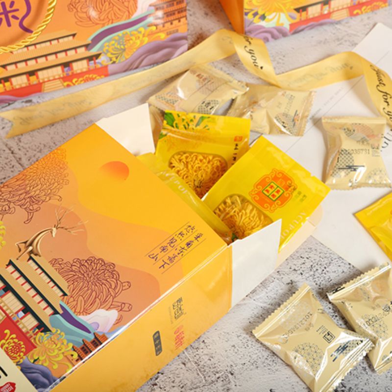 雯海钏 福菊双盒装08礼品