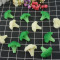 PVC西兰花(白色) 仿真西兰花块 趣味创意立体仿真食物假西兰花片仿真水果蔬菜模型
