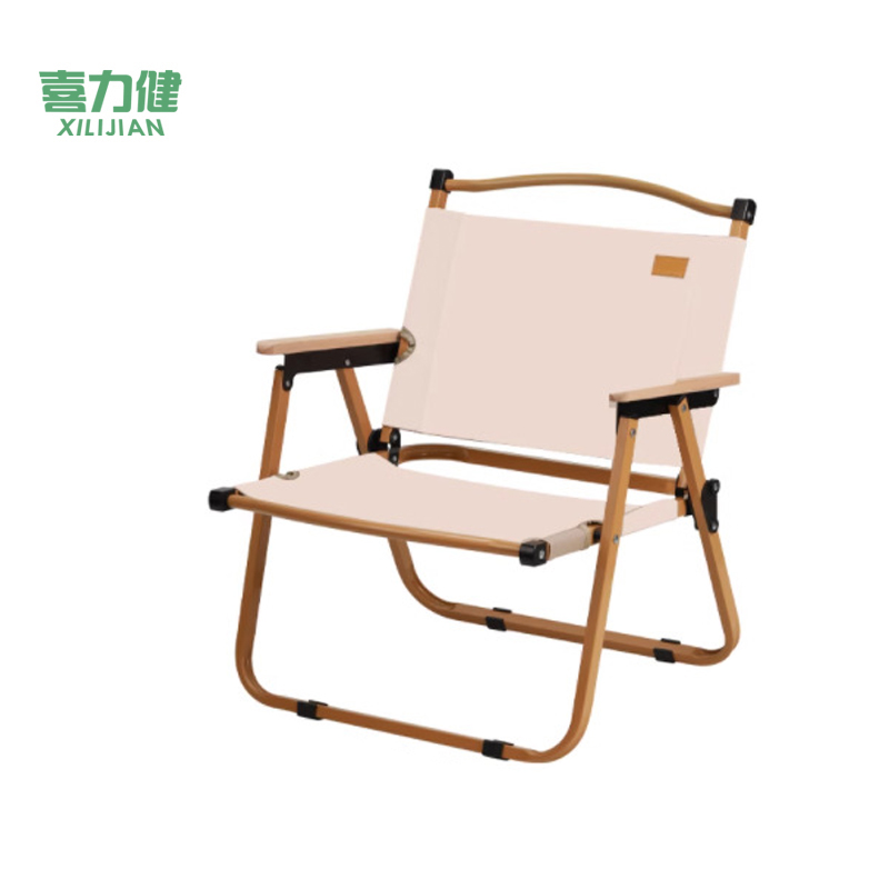 喜力健 户外便携折叠椅 JM卡其S-52*43*62CM 个高清大图