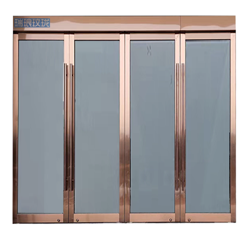 瑞琅玟珑 玻璃门 手动玻璃门 RL-BLM 平方米高清大图