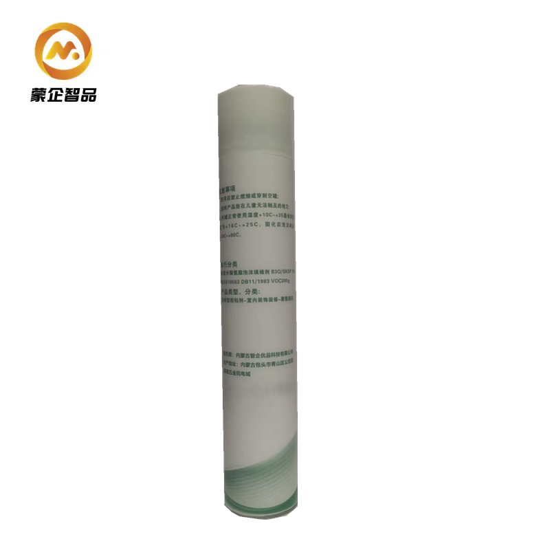 蒙企智品聚氨酯泡沫填缝剂750ML 桶高清大图