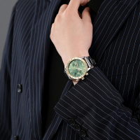 EMPORIO ARMANI 阿玛尼2022夏季男士复古石英腕表AR11454