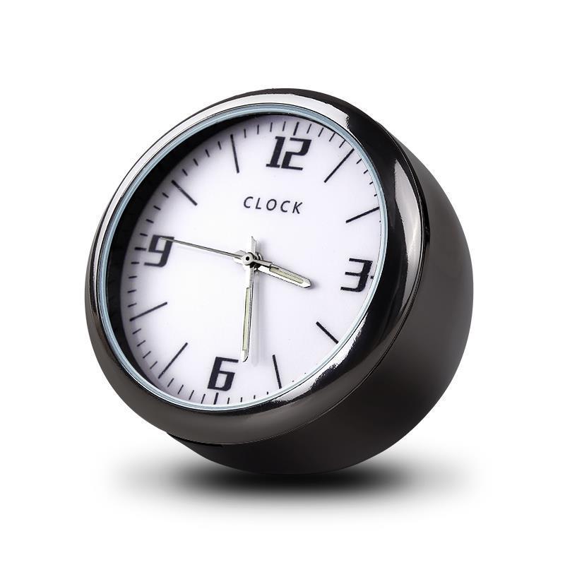 汽车车载时钟表创意夜光仪表台钟表内饰电子钟石英表摆件时间钟表