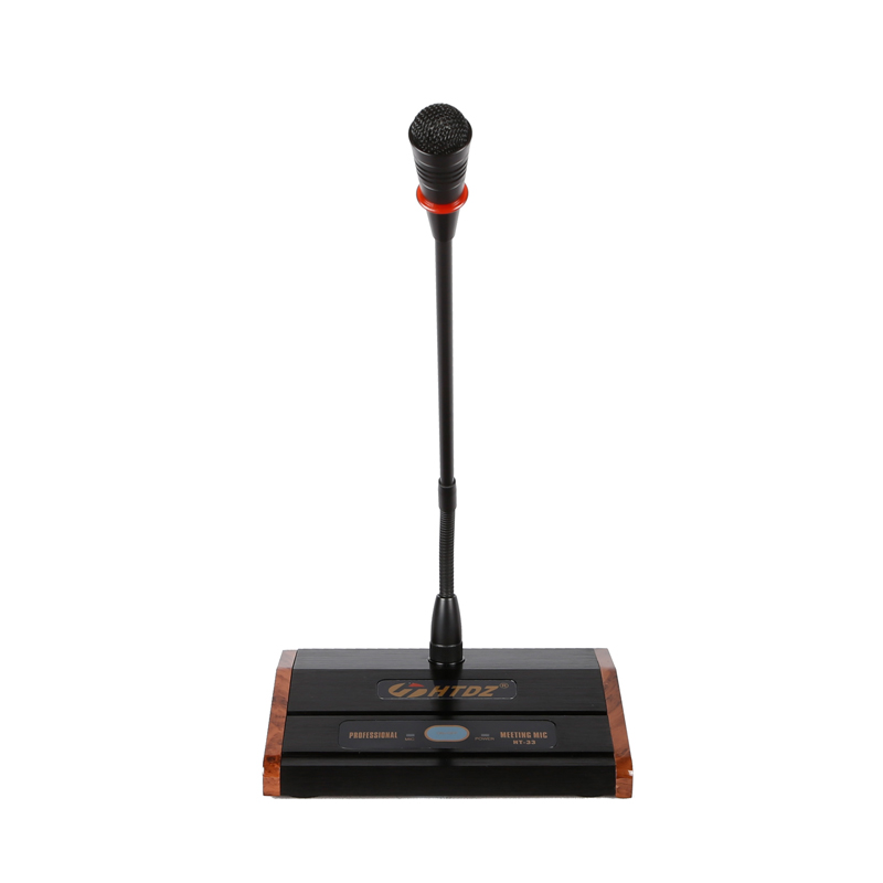 专业会议麦克风 桌面式鹅颈话筒 HT-33