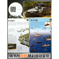 [4本]兵器百科+中国地理+世界地理+世界之最 [正版]中国儿童军事百科全书精装兵器武器科普世界枪械战争类6-7-8-9