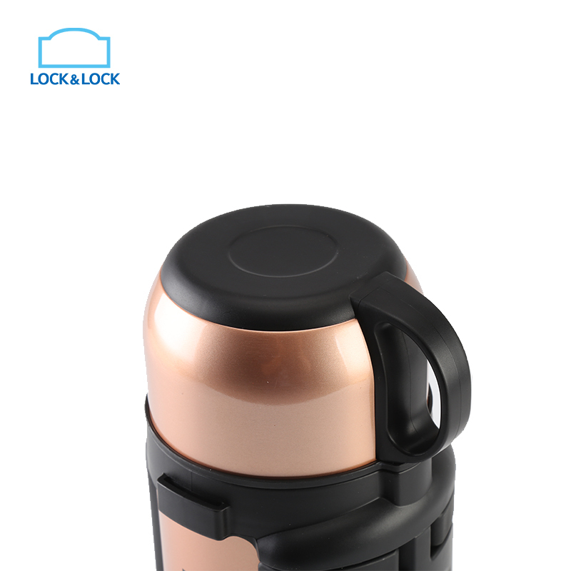 乐扣乐扣(lock&lock) 佳益特广口壶 大容量保温壶杯子 LHC1413PG(1800ml)玫瑰金
