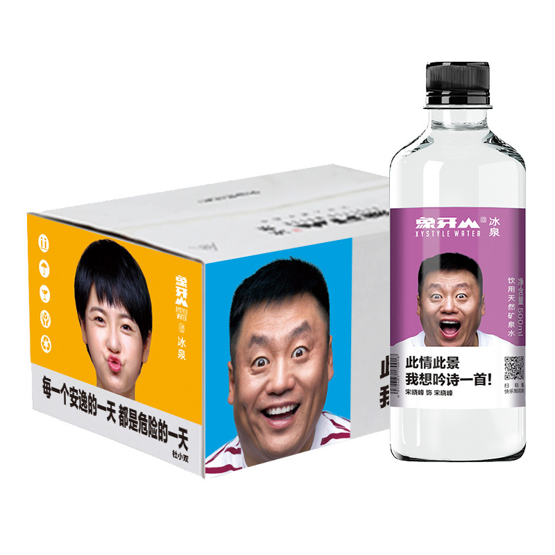 【康师傅饮用水】 象牙山冰泉乡村爱情12天然矿泉水纯净饮用水500ml*2